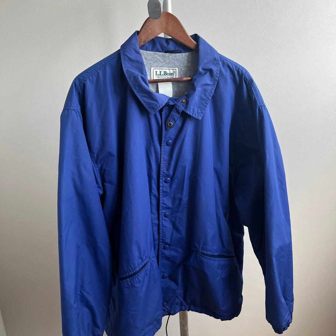 L.L.Bean チンスト　コーチジャケット　青