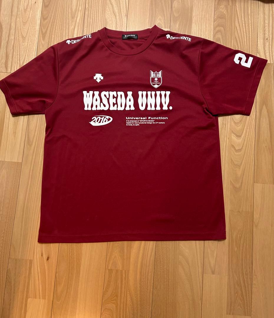 【希少】早稲田大学　バレーボール　練習着　2016年　選手実使用品　インカレ