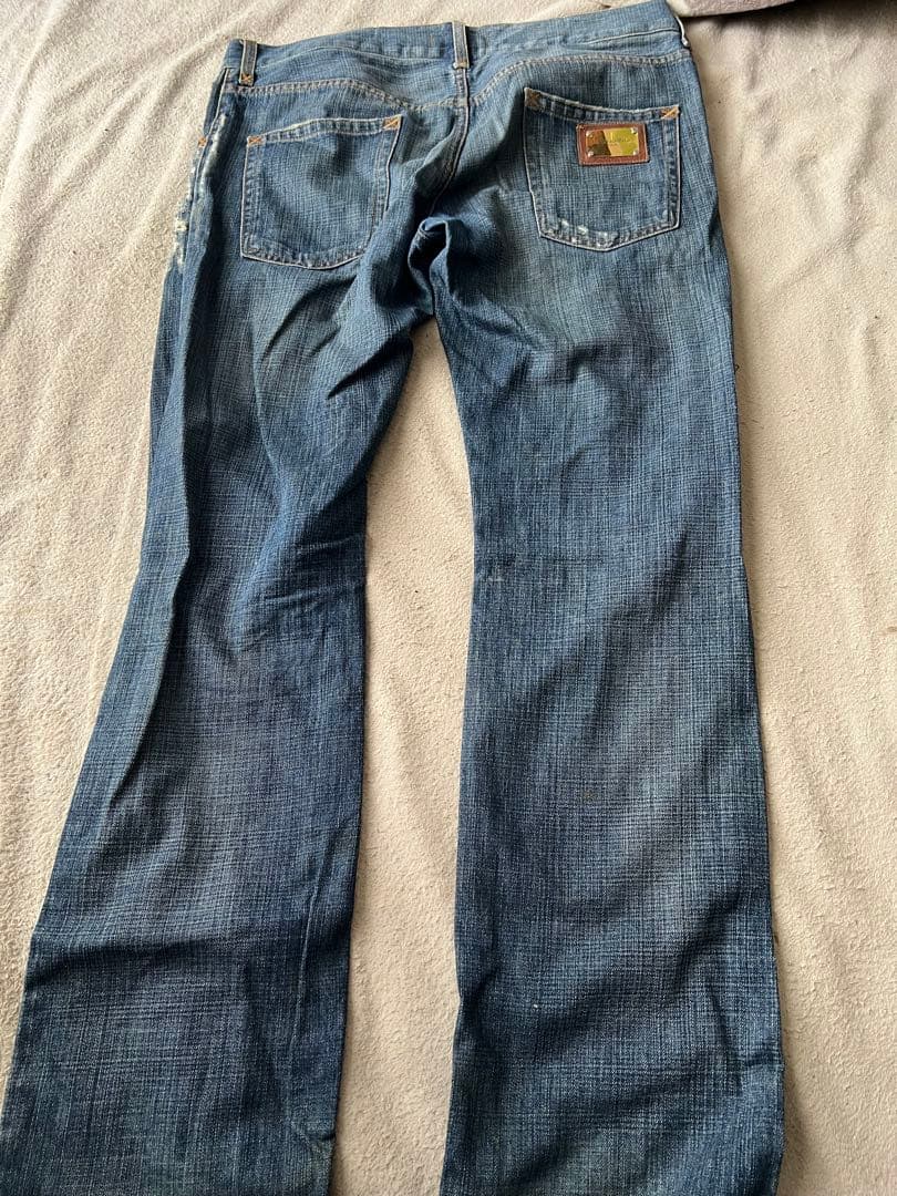 DOLCE&GABBANA ダメージ加工 デニム 48