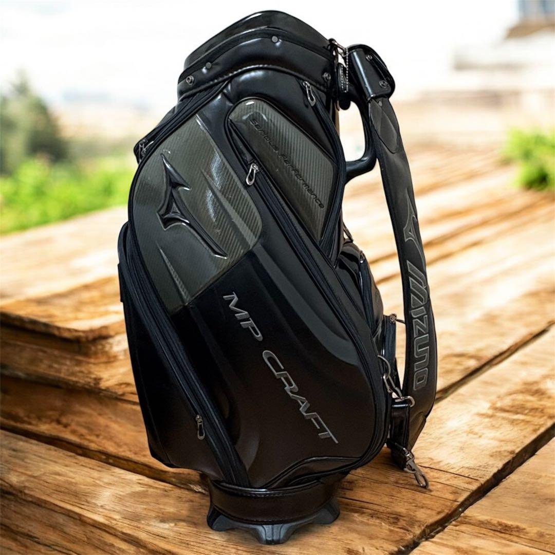 ミズノ MP CRAFT 3点式 アスリート　プロ使用　キャディバッグ　9.5