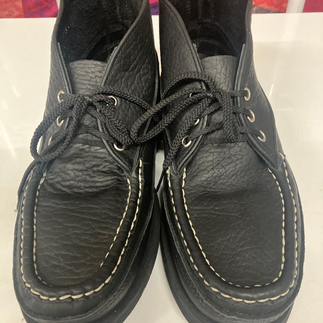 ラッセルモカシン　新品未使用　アメリカ製　3ホール　本革シボレザー　ミドルブーツ