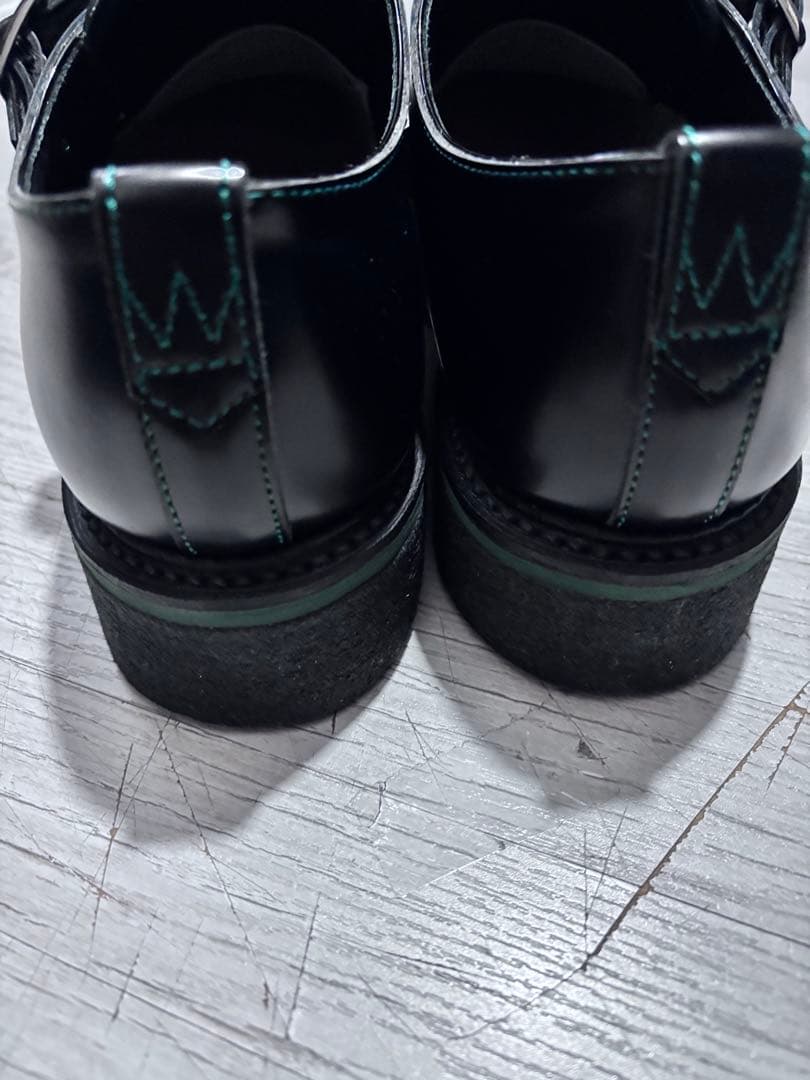 キッズラブゲイト　別注FACTOTUM ダブルモンクストラップ　シューズ　美品