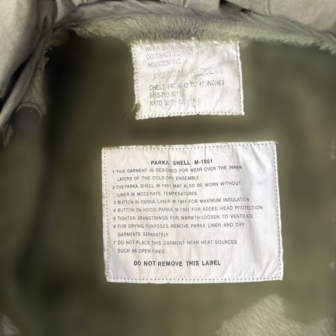 Houston ヒューストン M-51 モッズコート ミリタリー XXXS