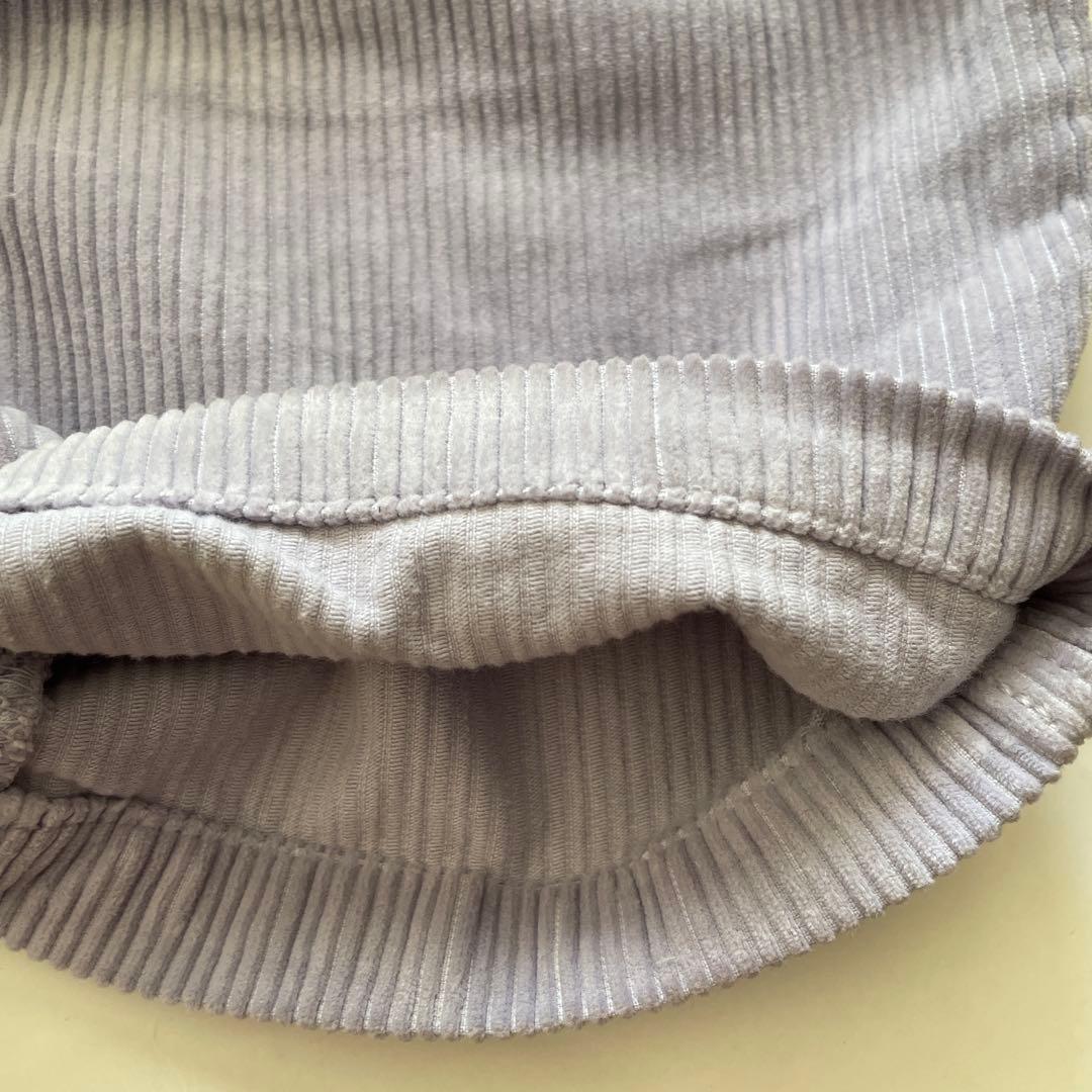 シシクイ　コーデュロイベーカー　ライトパープル　30