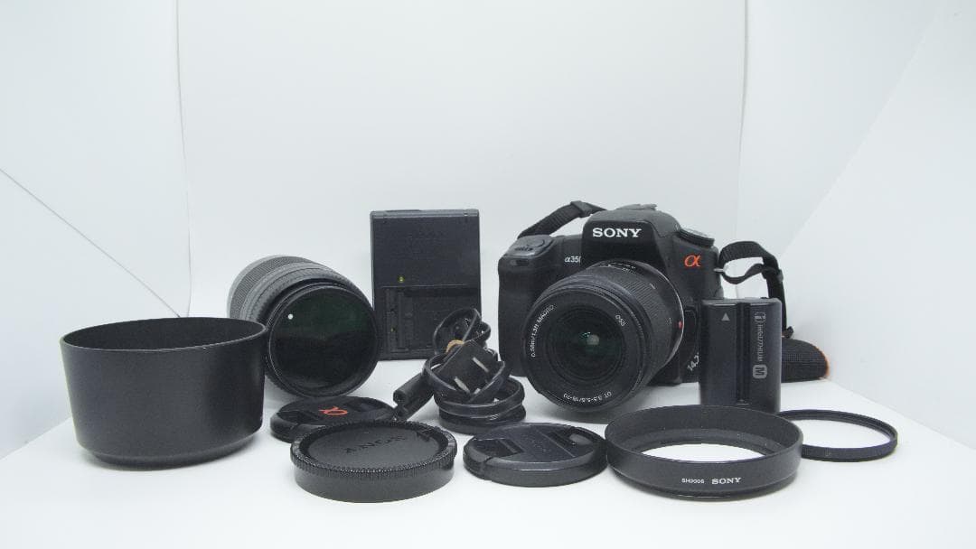 【A2238】 SONY α350 DSLR-A350 / ダブルズームキット