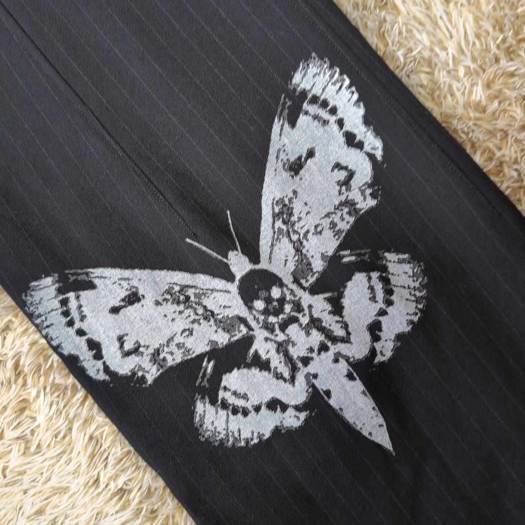 kiryuyrik キリュウキリュウ スラックス 蝶プリント