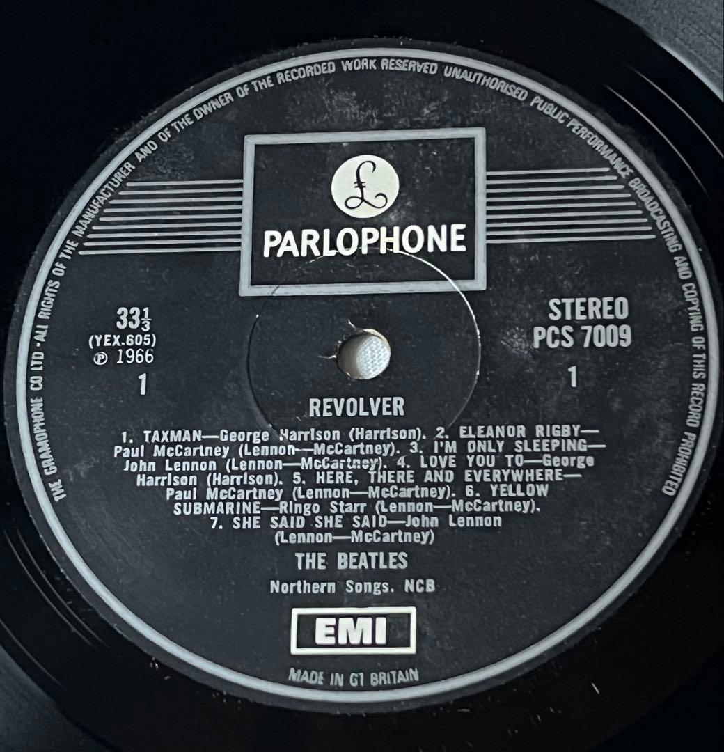 【値下げ】希少UK版ビートルズ REVOLVER レコード