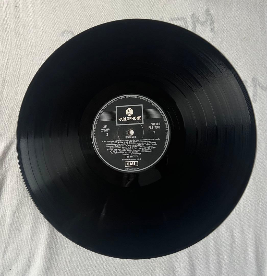 【値下げ】希少UK版ビートルズ REVOLVER レコード