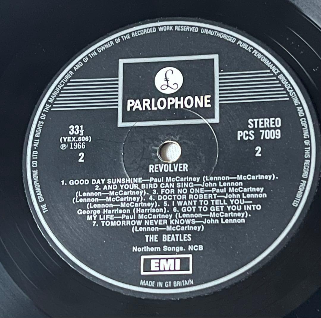 【値下げ】希少UK版ビートルズ REVOLVER レコード