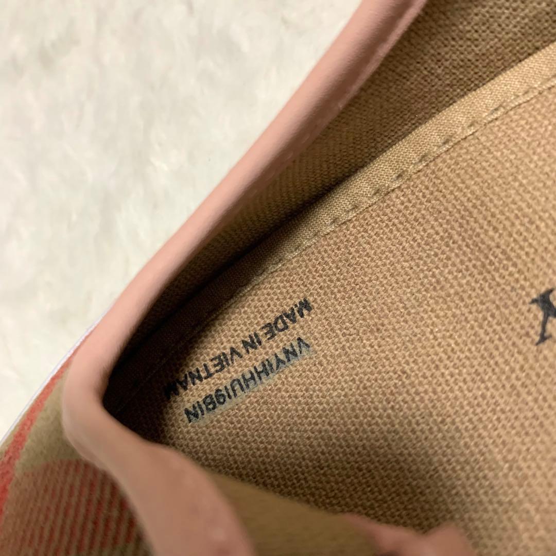 バーバリーチルドレン スニーカー ノバチェック 16cm タグ&箱付き未使用品