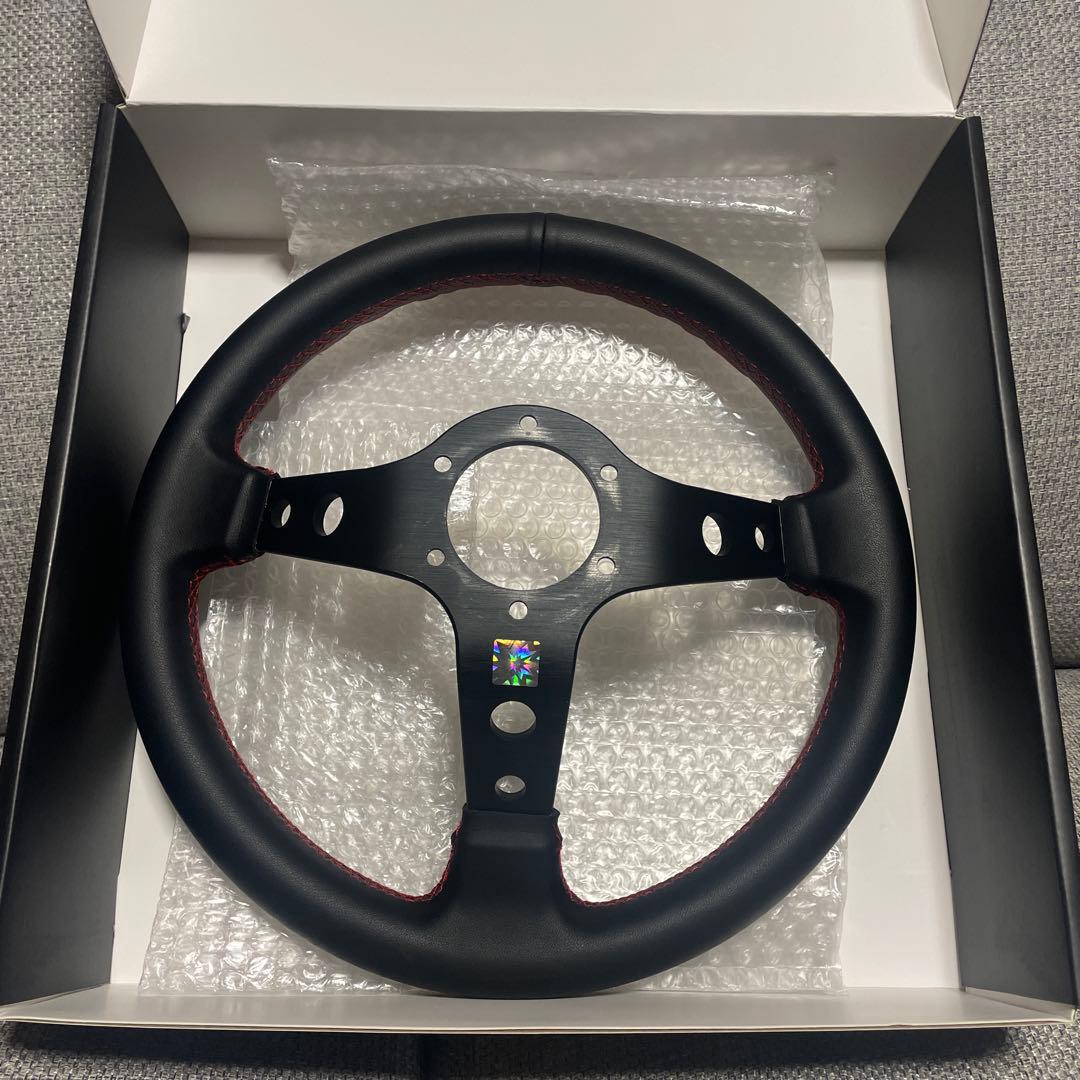 GHOST EXPOD 2ndモデル ステアリング　ブラッシュドロゴホーン付き