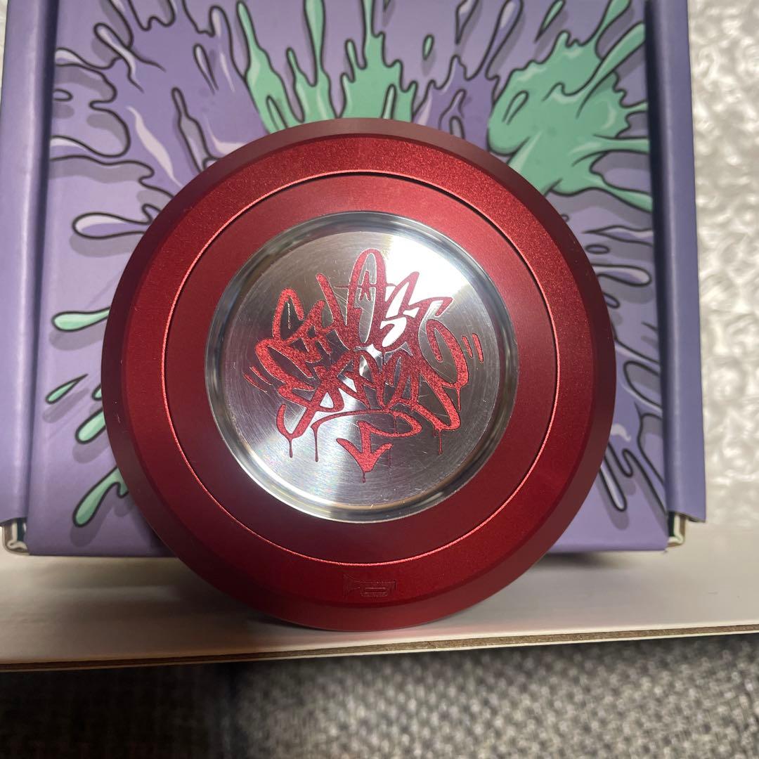 GHOST EXPOD 2ndモデル ステアリング　ブラッシュドロゴホーン付き