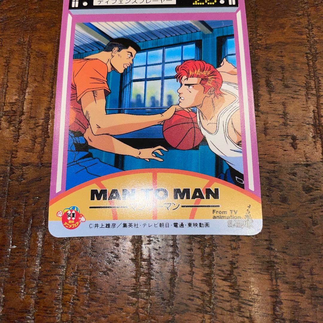 【レア】SLAM DUNK CARD ロッテリア 流川楓 スラムダンク カード