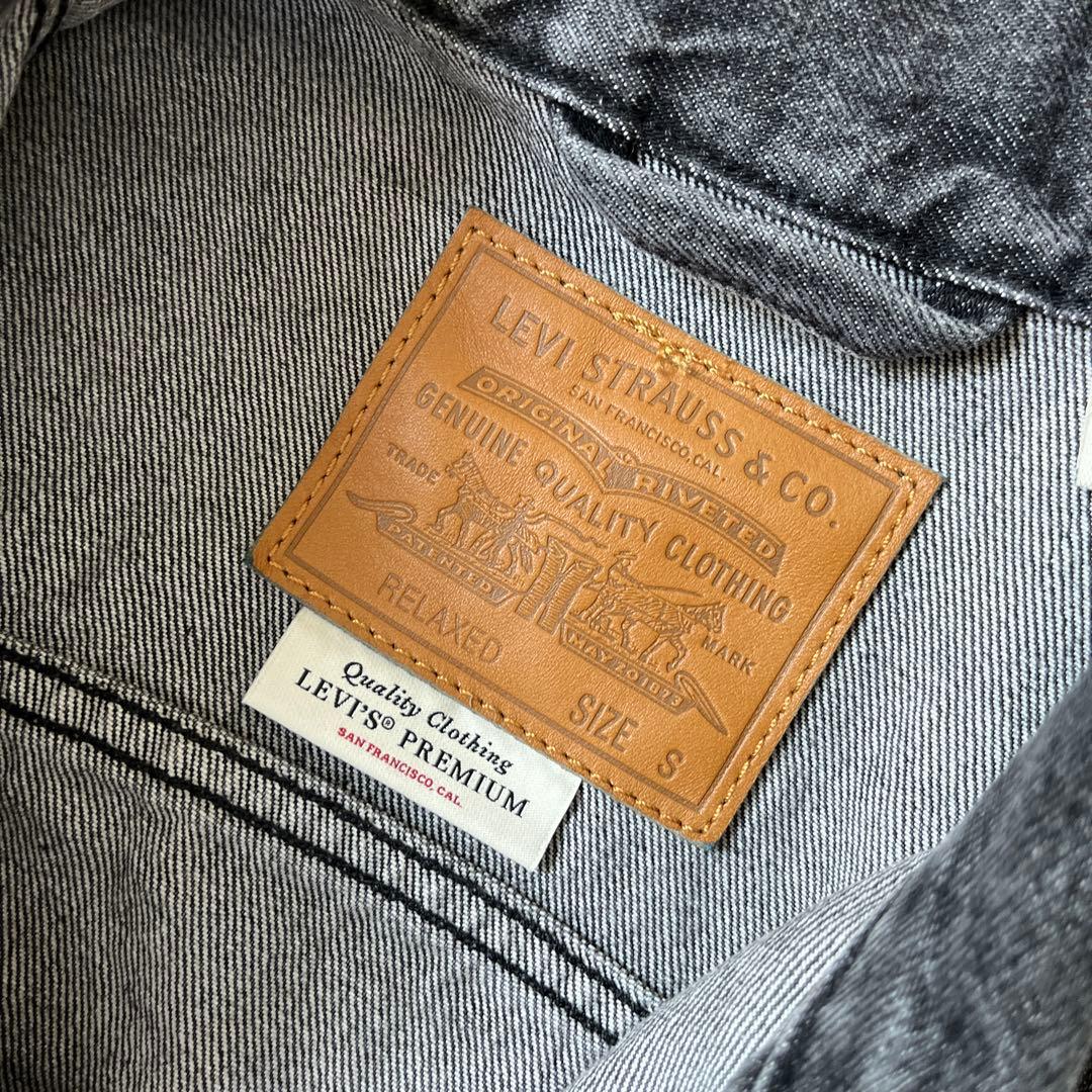 levis リーバイス　デニム　ジャケット　大戦　ブラック　ジージャン