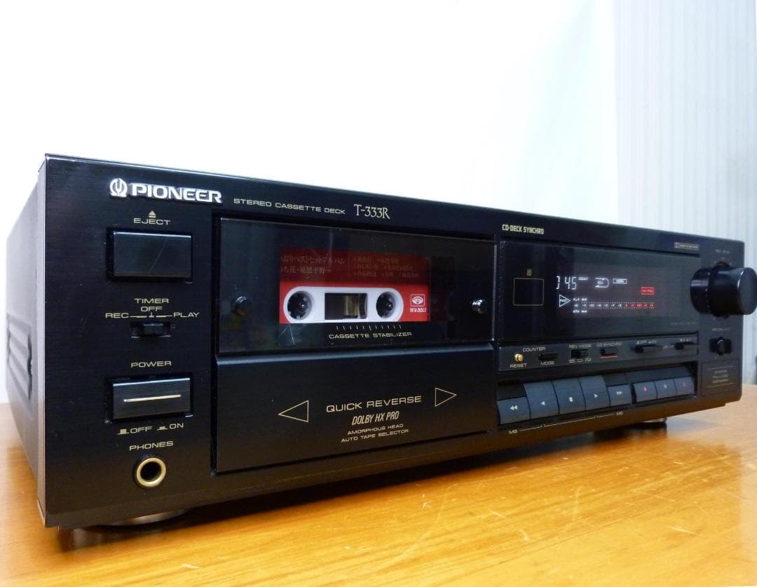 Pioneer パイオニア T-333R オートリバース カセットデッキ