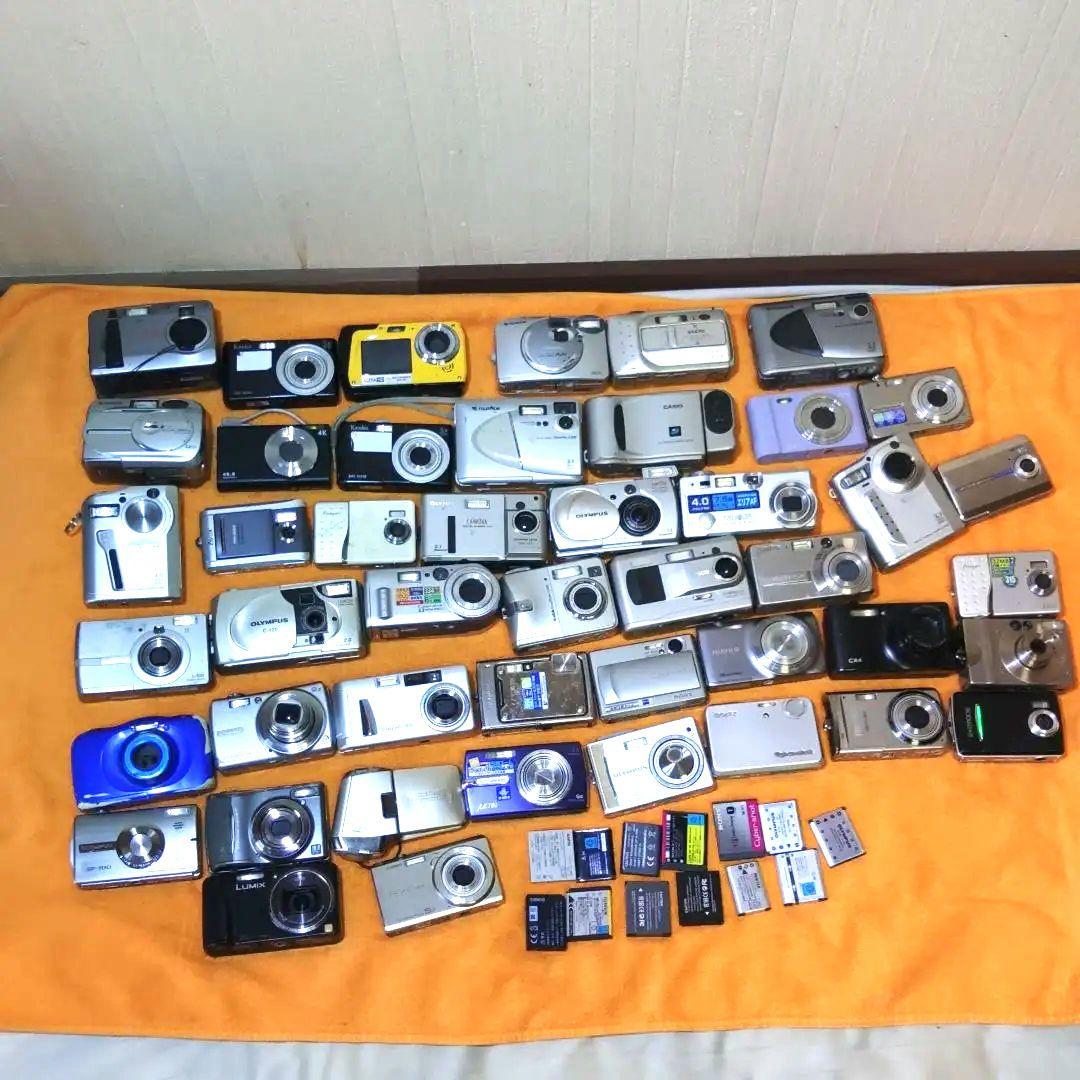 デジタルカメラ46台まとめて 動作 未確認ジャンク。 即購入OK