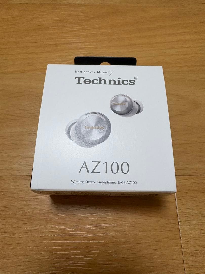 【新品同様】 Technics az100 ワイヤレスイヤホン シルバー