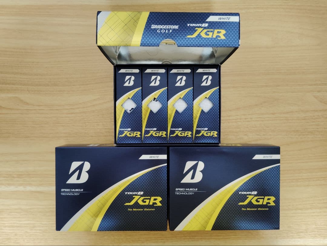 ブリヂストン TOUR B JGR ホワイト ゴルフボール 2025年 3ダース