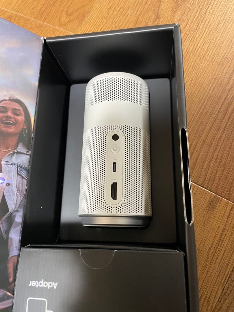 NEBULA Capsule Air プロジェクター ホワイト スタンド付き