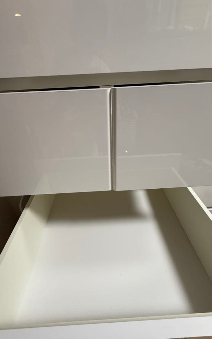 【ディノス】壁面ワードローブシリーズ　タワーチェスト　幅154.5cm ホワイト