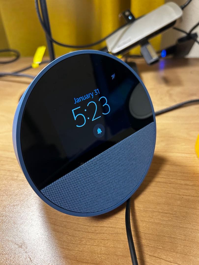 Echo Spot 2024年！スマートアラーム時計！with Alexa！