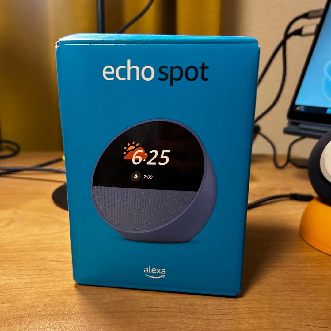 Echo Spot 2024年！スマートアラーム時計！with Alexa！