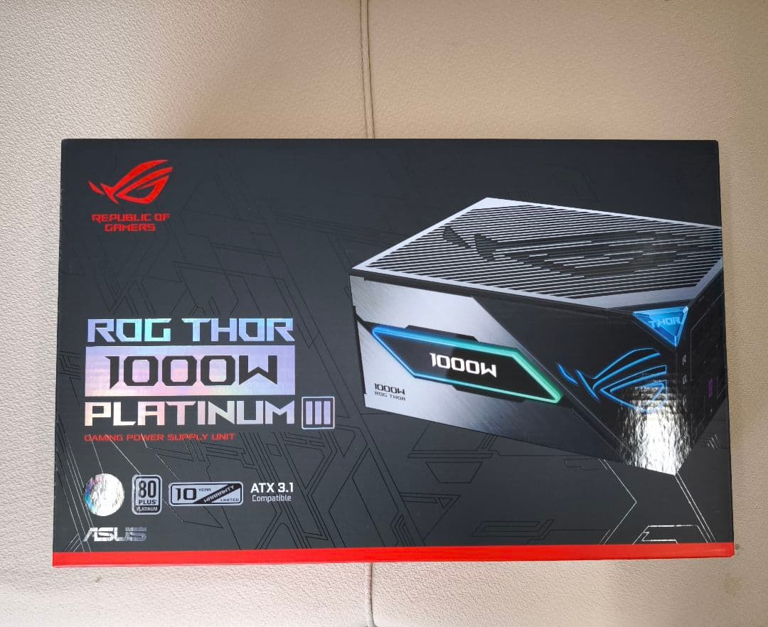 【新品！】ASUS ROG Thor 1000W Titanium III