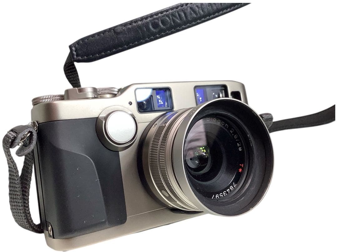 CONTAX G2-D 〈データバックGD-2装備〉未使用に近い。レンズ3本