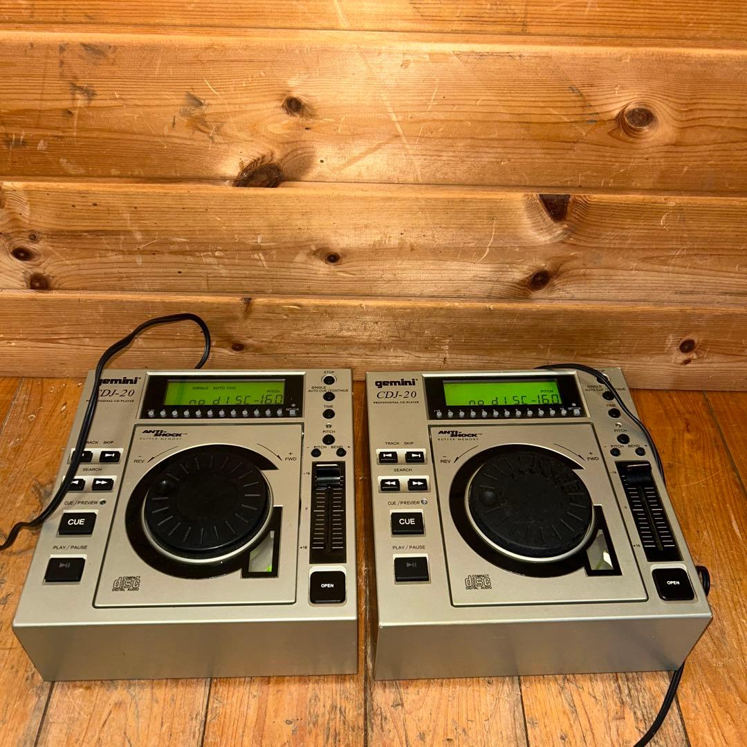 人気モデル GEMINI CDJ-20 CDプレーヤー