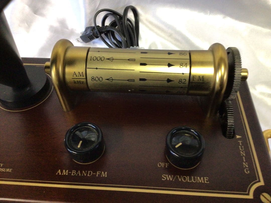 クラリオン HR-2000A 蓄音機型ラジオ 希少品 限定 アンティーク 箱付