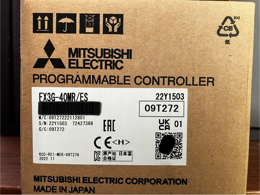 MITSUBISHI ELECTRIC シーケンサー FX3G-40MR/ES