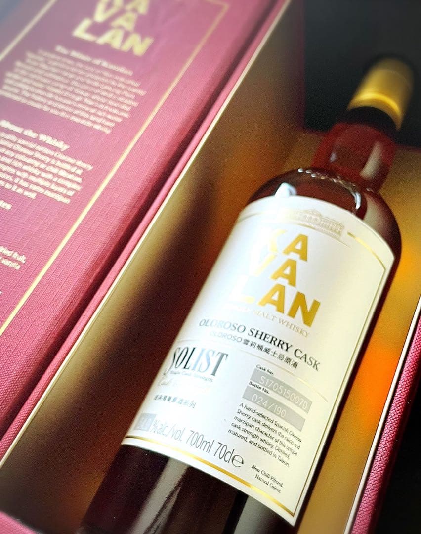 ウイスキー KAVALAN Oloroso Sherry Cask 700ml 54.8%