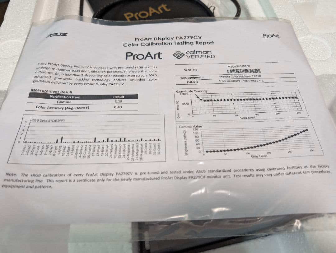 ASUS 4K モニター 27インチ PA279CV