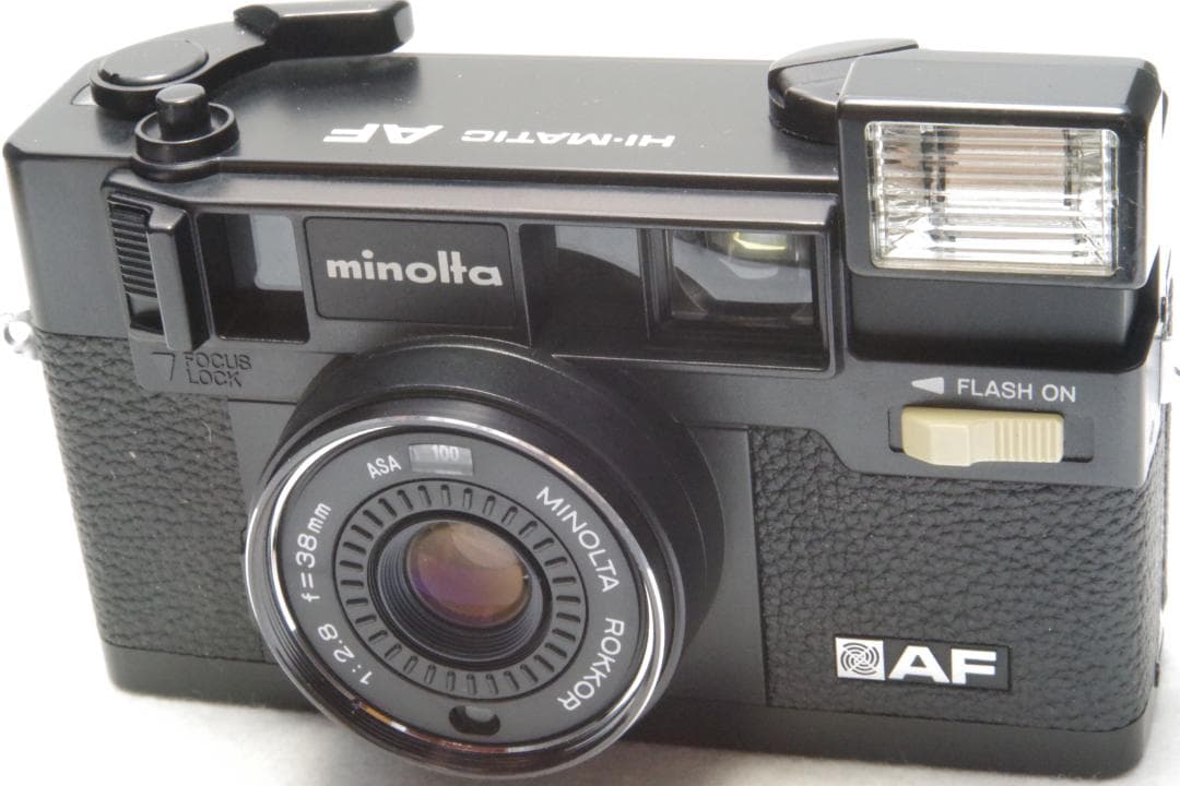 minolta HI-MATIC AF ハイマチック 元箱 保証書 動確済 美品