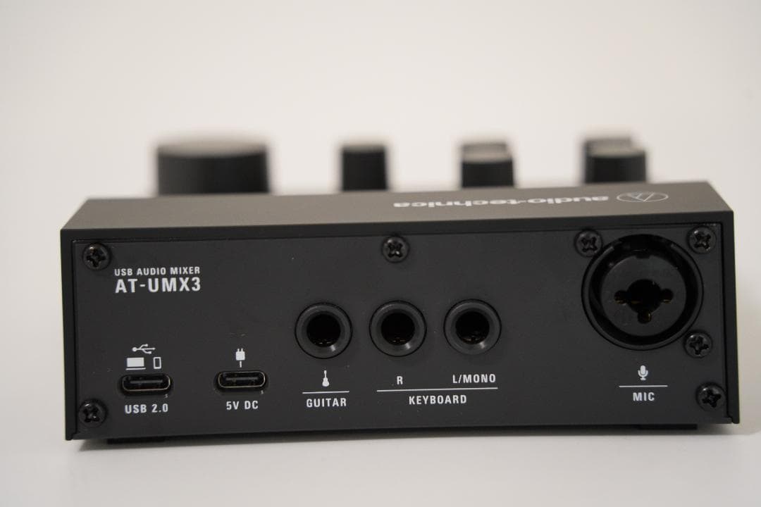 AT-UMX3 USBオーディオミキサー オーディオテクニカ