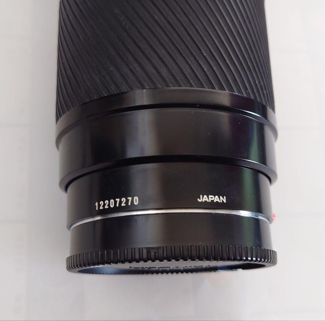 【中古品】　ミノルタ　望遠レンズ　AF LENS　75-300　専用ケース付き
