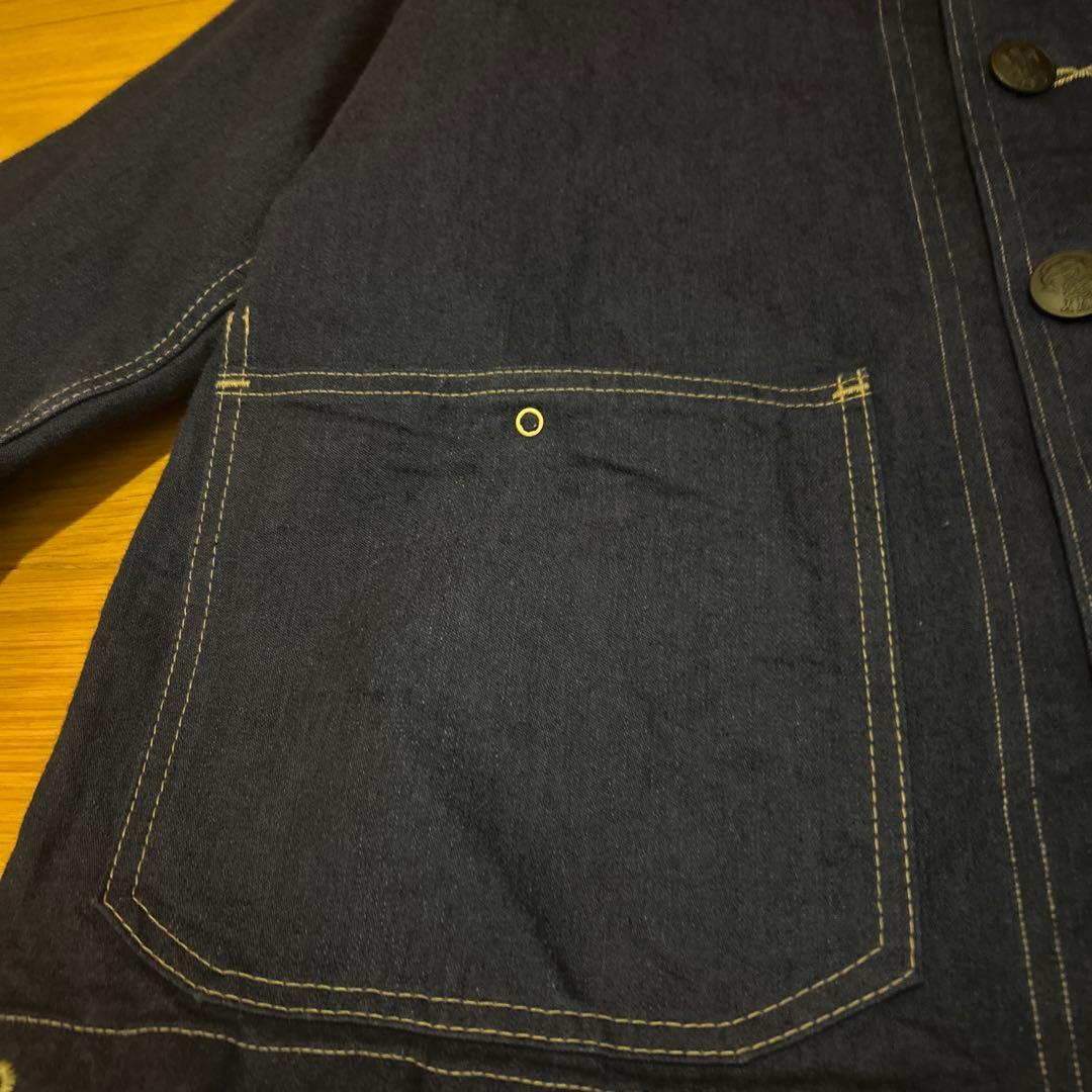 Dalees ダリーズ　ショールカラー カバーオールサイズ16.5