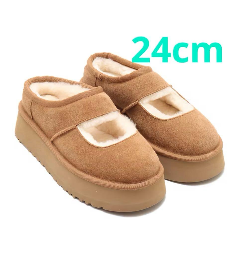 UGG W BEA MARY JANE CHESTNUT アグ　メリージェーン