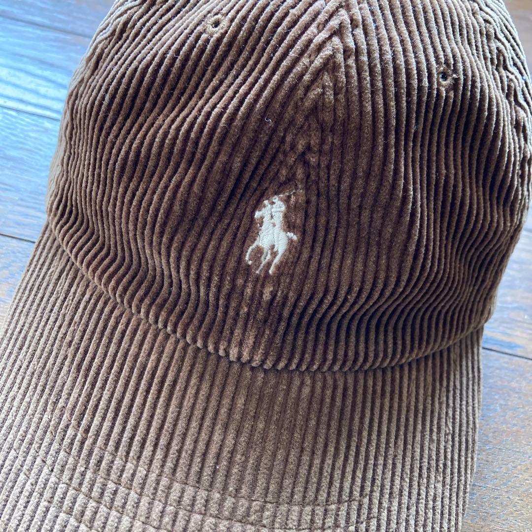 90-00s polo ralph lauren コーデュロイ キャップ