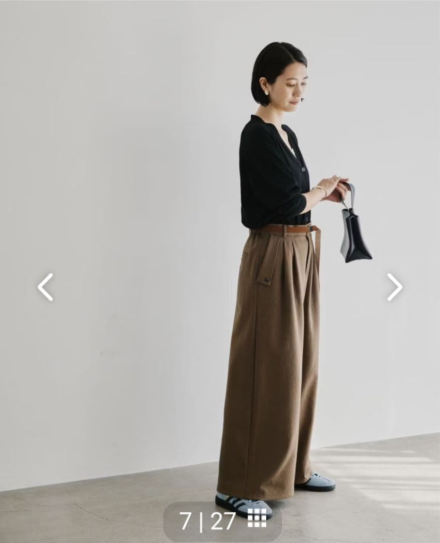 北欧暮らしの道具店　ワイドパンツ