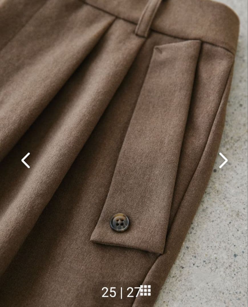 北欧暮らしの道具店　ワイドパンツ