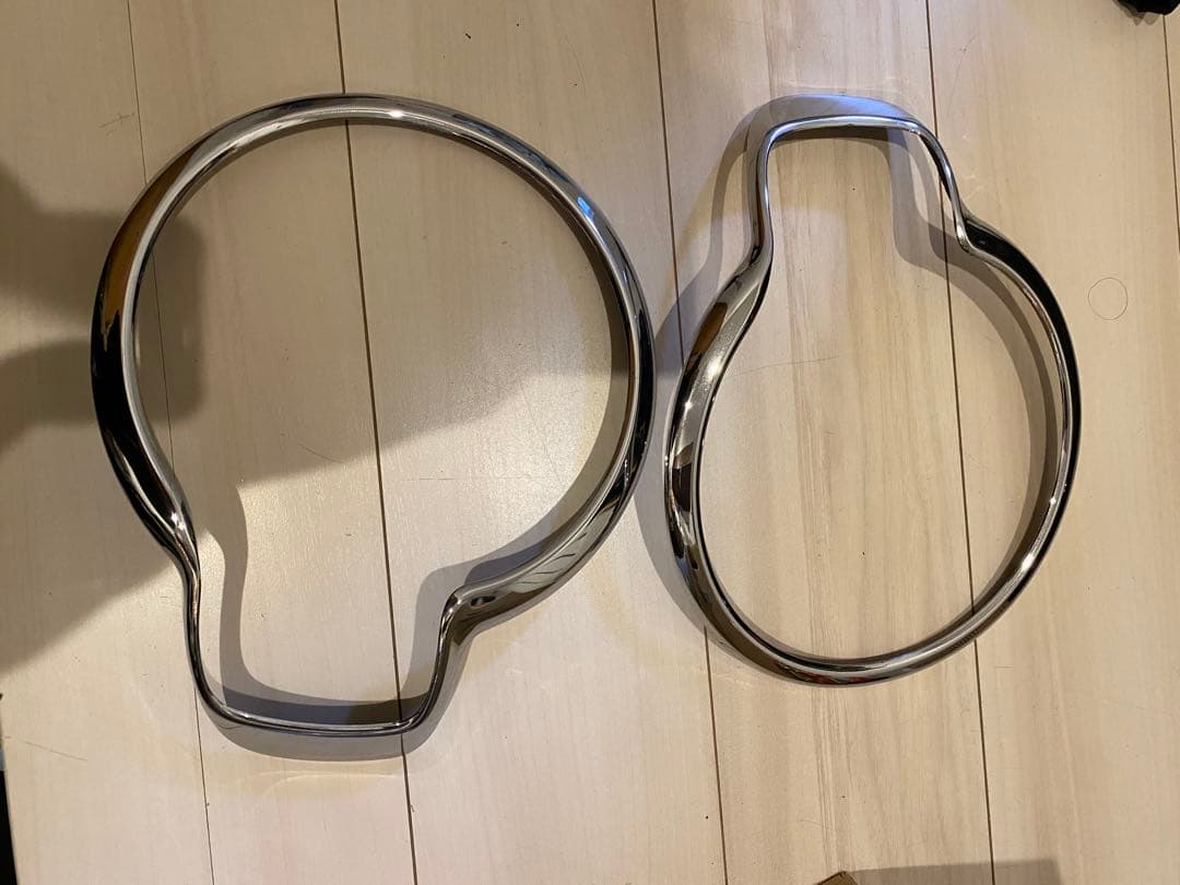 ミラココア ヘッドライトガーニッシュ　純正オプション　Ｌ６７５