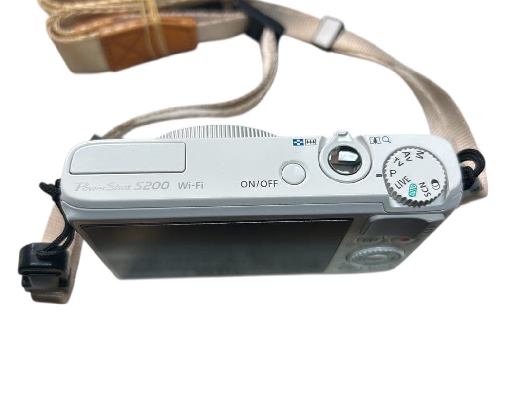 Canon S200 PC2033 ホワイト デジタルカメラ