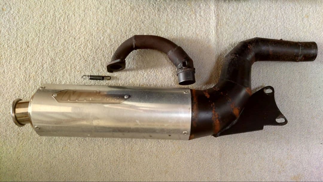 ホンダジョーカー90　NRマジックマフラー