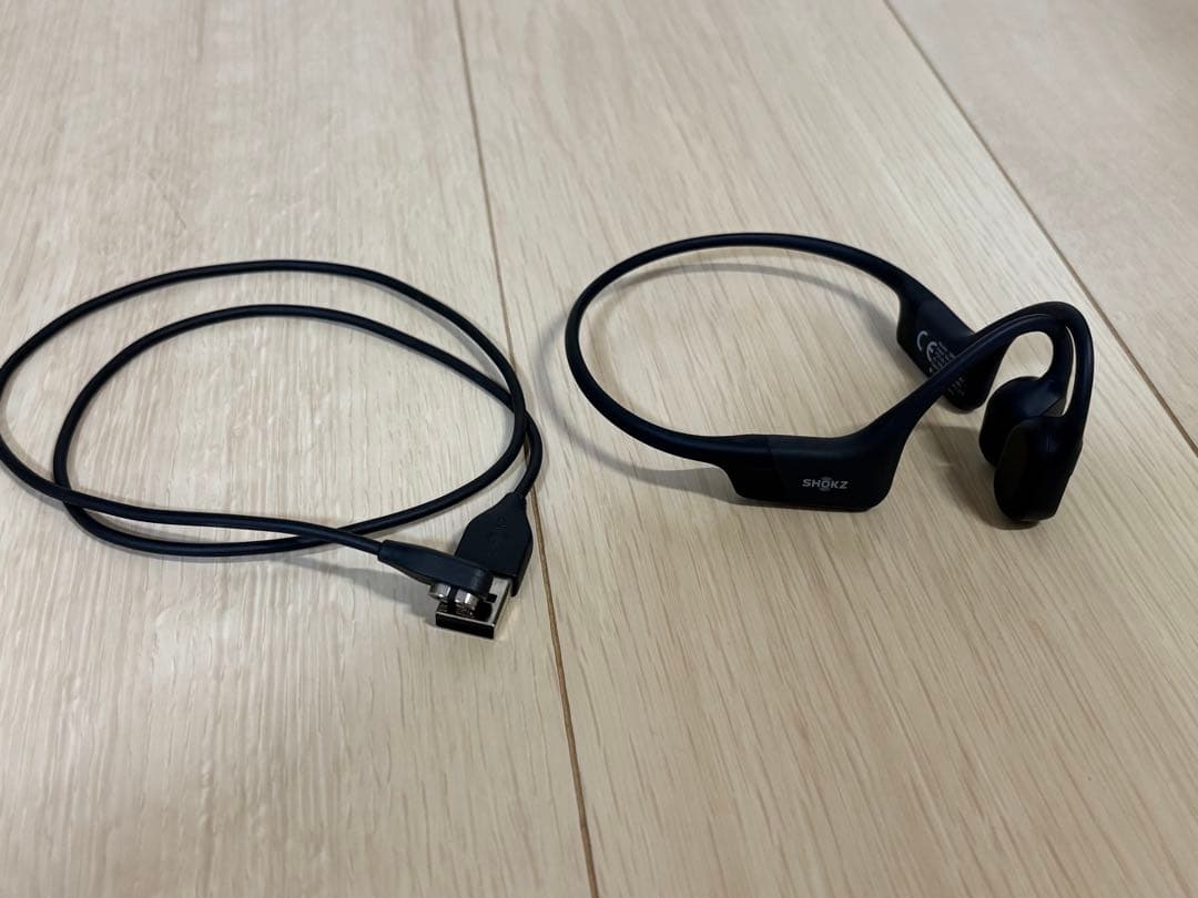 骨伝導ワイヤレスイヤホン　ショックス　SHOKZ mini ブラック