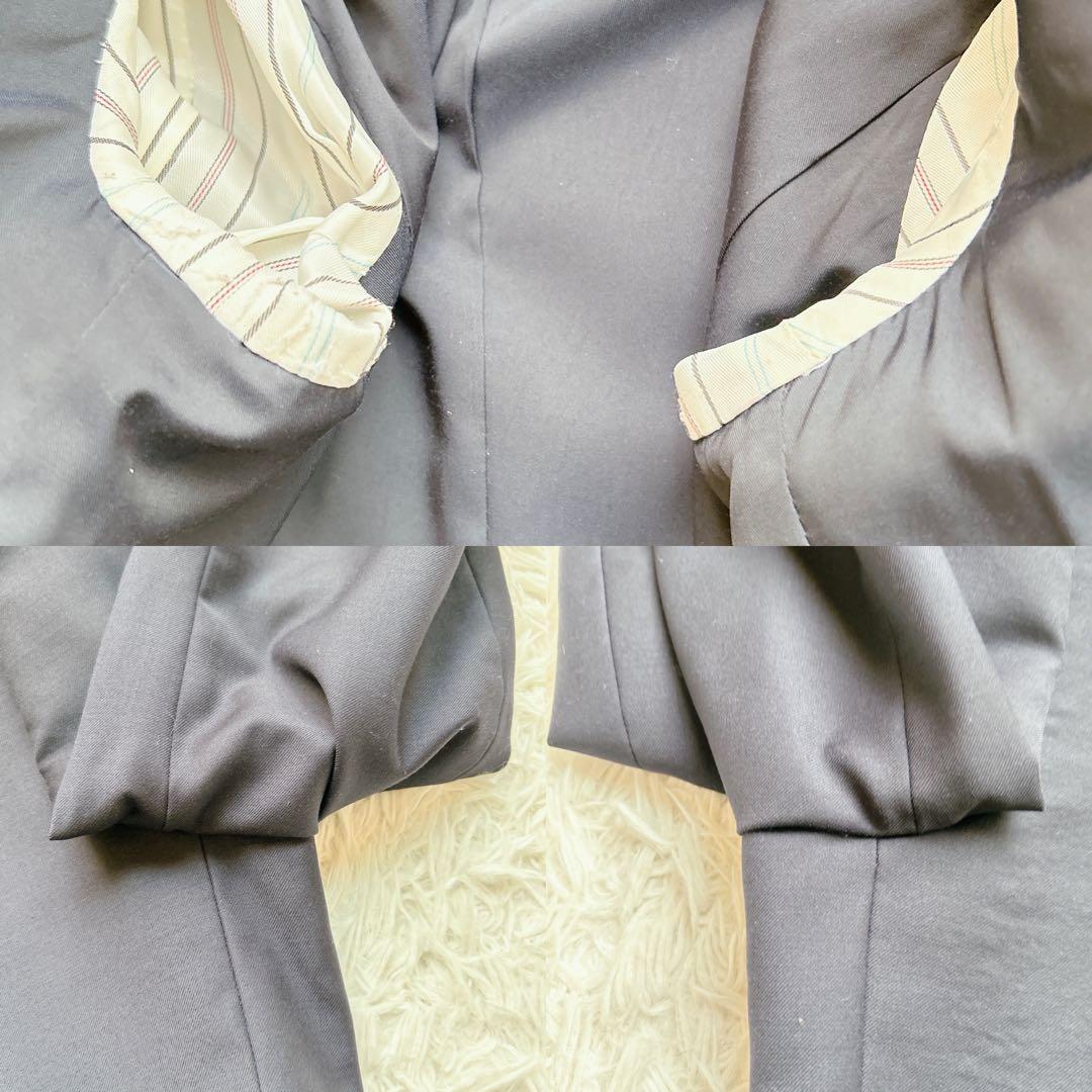 美品 ラルフローレン 紺ブレ 金ボタン テーラードジャケット 40R ネイビー