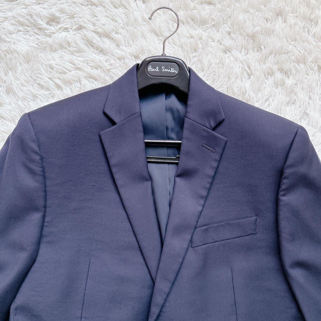 美品 ラルフローレン 紺ブレ 金ボタン テーラードジャケット 40R ネイビー