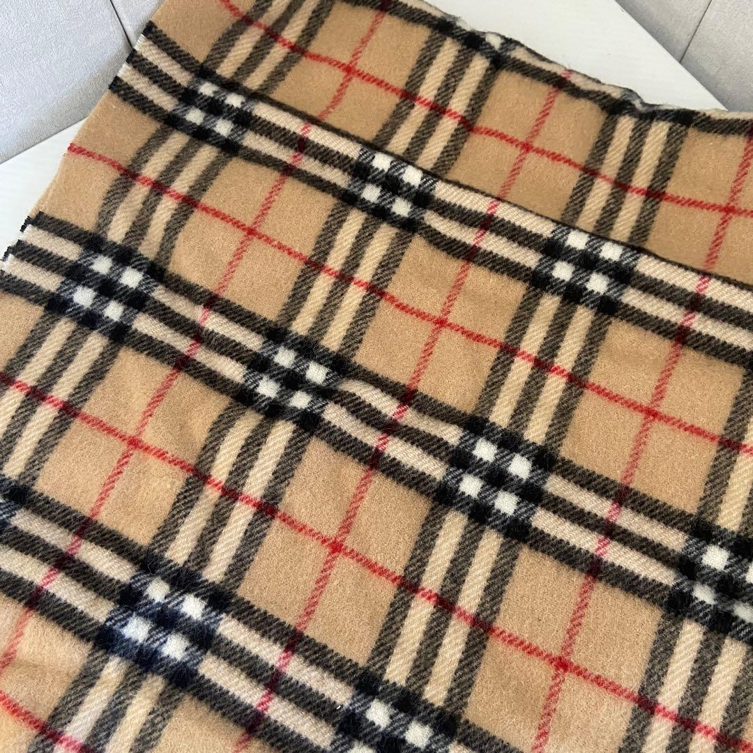 未使用⭐️Burberrysバーバリー 膝掛け ウール　ノバチェック