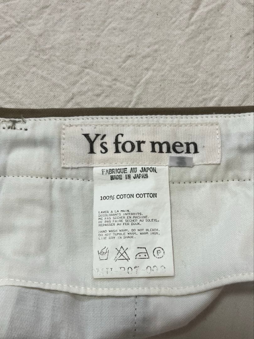 y's for men チノパン　サイズ3