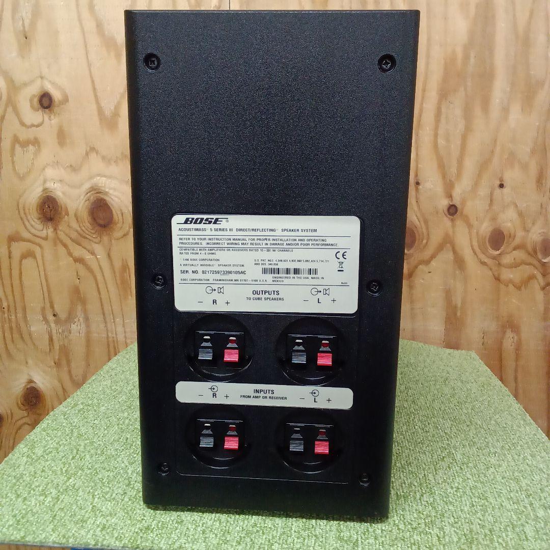 BOSE 5 Series III speaker system ＋RA-18⑥